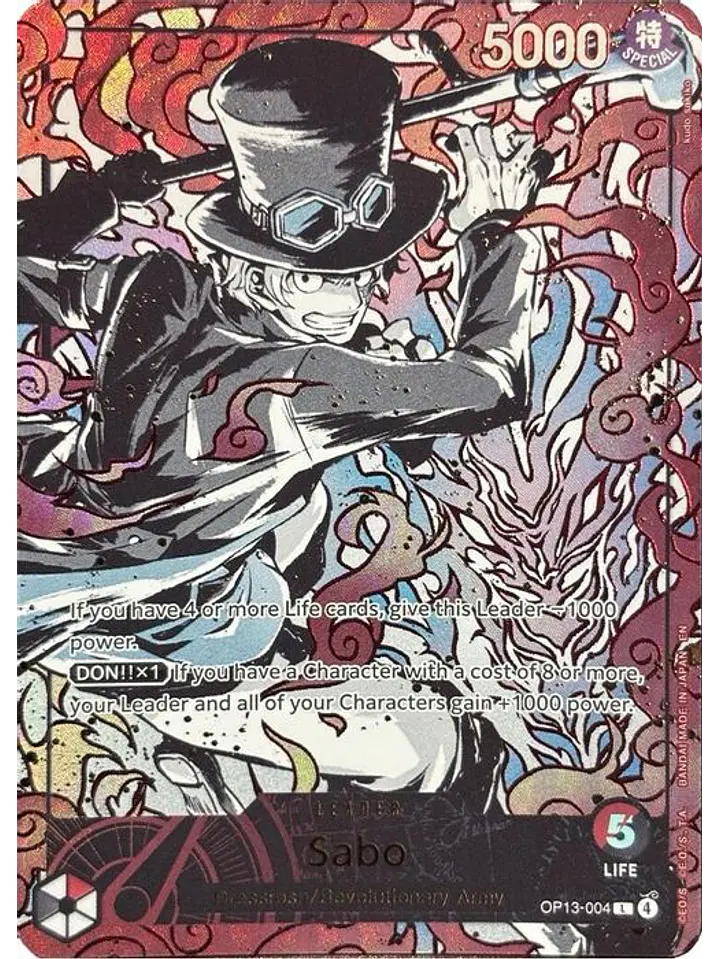 OP13-004 (Alternate Art) Sabo 1