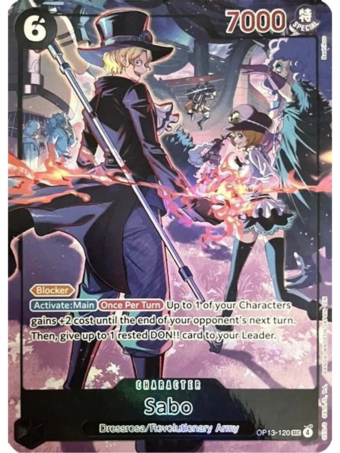 OP13-120 (Alternate Art) Sabo (120) 1