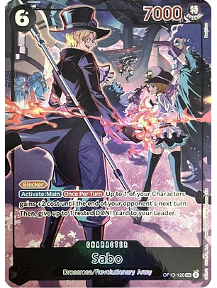OP13-120 (Alternate Art) Sabo (120)