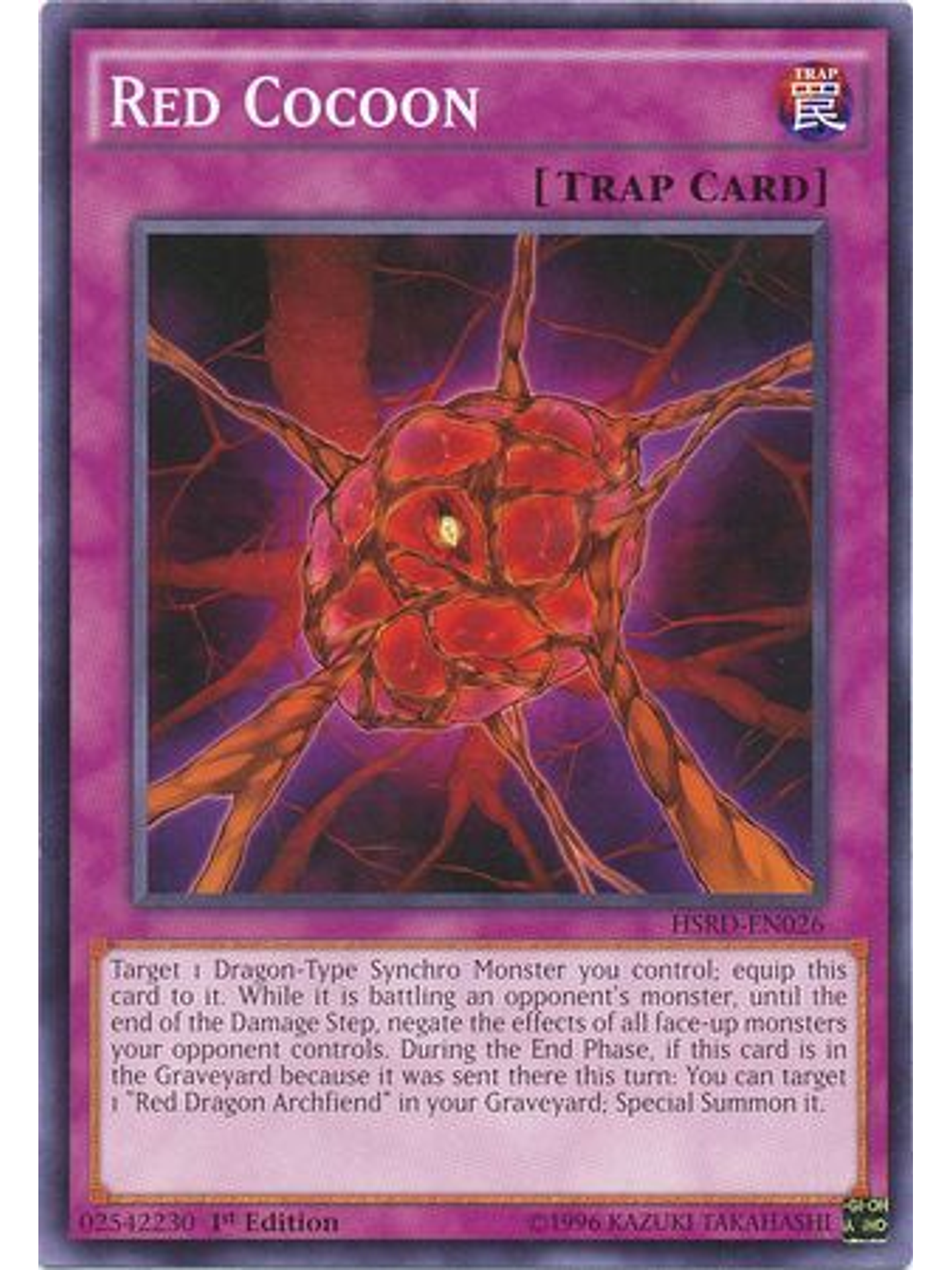 Red Cocoon - HSRD-EN026 - Common 1st Edition 1