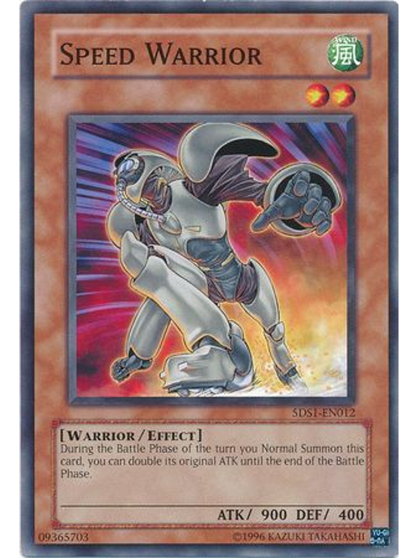 Speed Warrior - 5DS1-EN012 - Common Unlimited 1