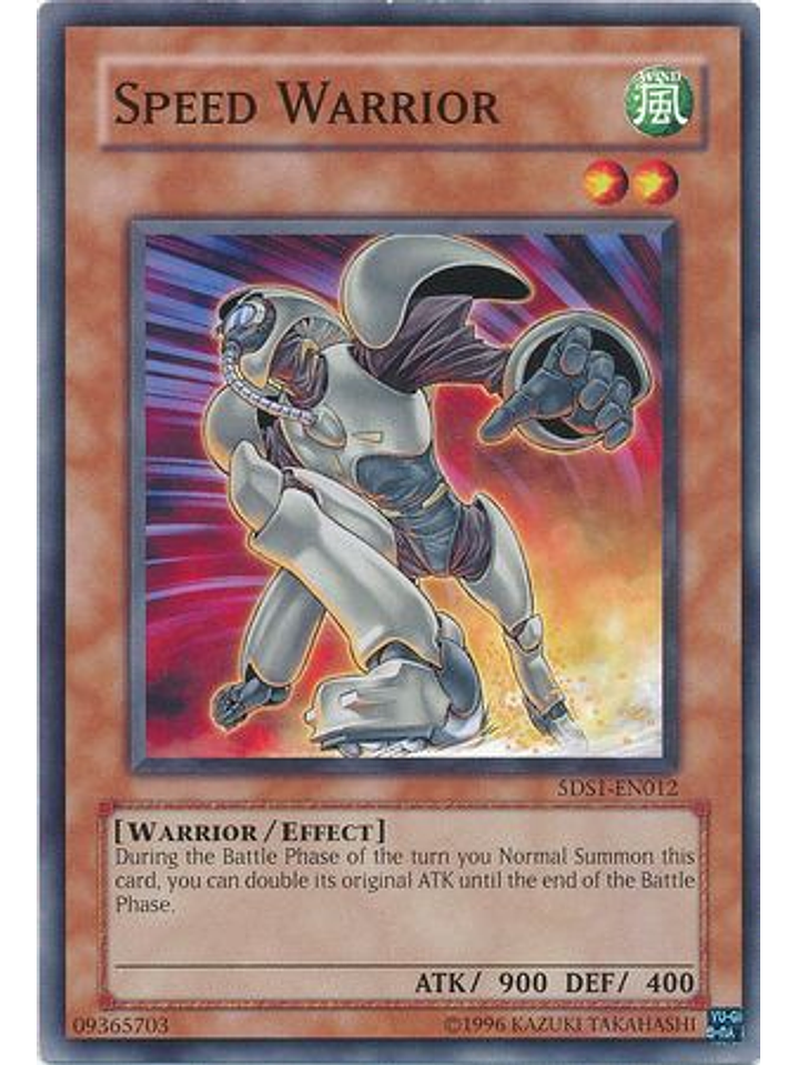 Speed Warrior - 5DS1-EN012 - Common Unlimited 1