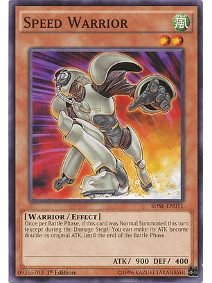 Speed Warrior - SDSE-EN011 - Common 1st Edition