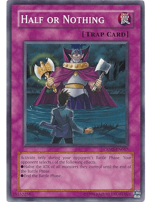 Half or Nothing - CRMS-EN067 - Common Unlimited