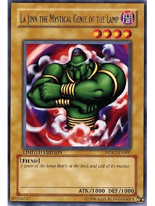 La Jinn The Mystical Genie Of The Lamp - MDP2-EN007 - Rare