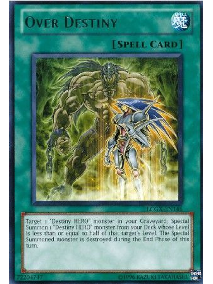 Over Destiny - LCGX-EN146 - Rare Unlimited 1