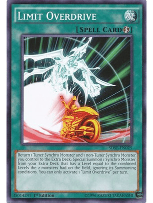 Limit Overdrive - SDSE-EN025 - Common 1st Edition