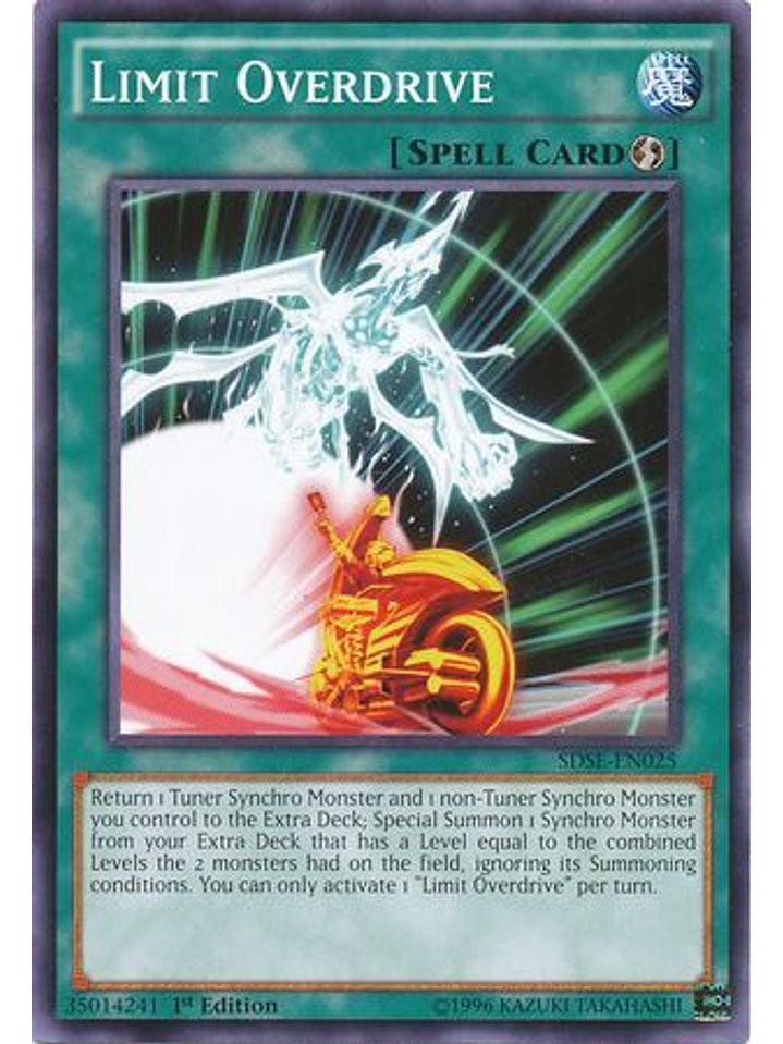 Limit Overdrive - SDSE-EN025 - Common 1st Edition 1