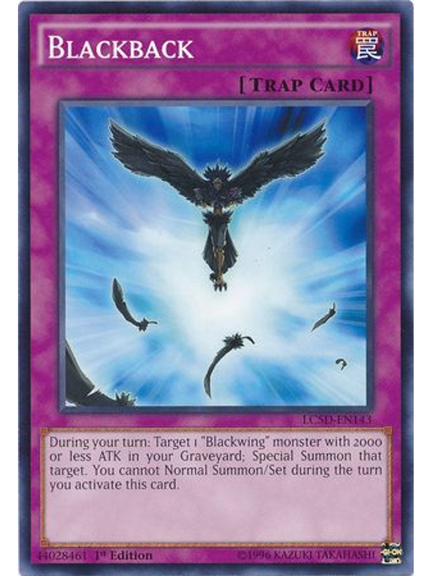 Blackback - LC5D-EN143 - Common 1st Edition 1