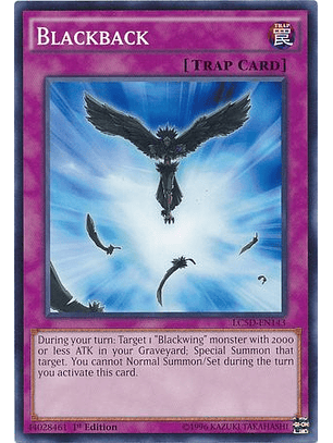 Blackback - LC5D-EN143 - Common 1st Edition