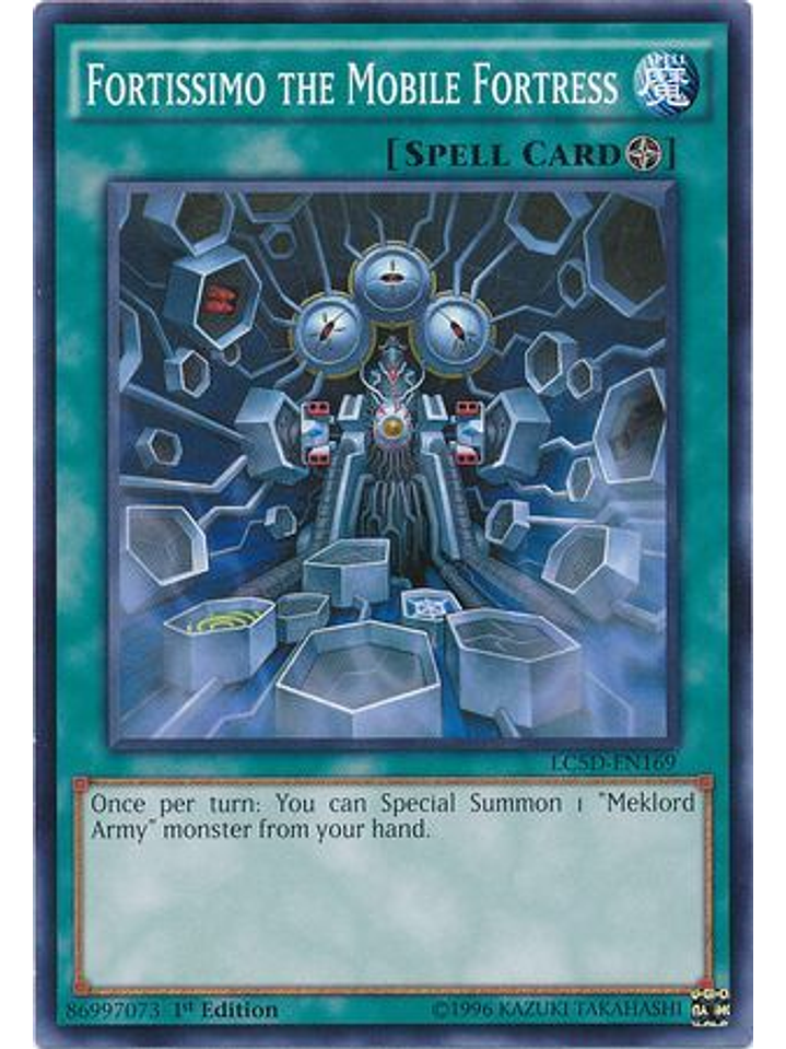 Fortissimo the Mobile Fortress - LC5D-EN169 - Common 1st Edition 1