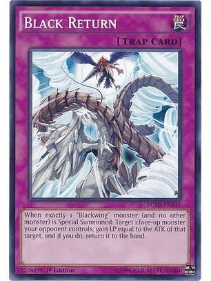 Black Return - LC5D-EN145 - Common 1st Edition
