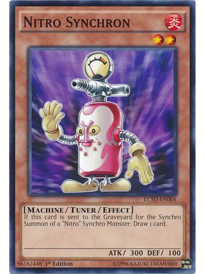 Nitro Synchron - LC5D-EN004 - Common 1st Edition 1