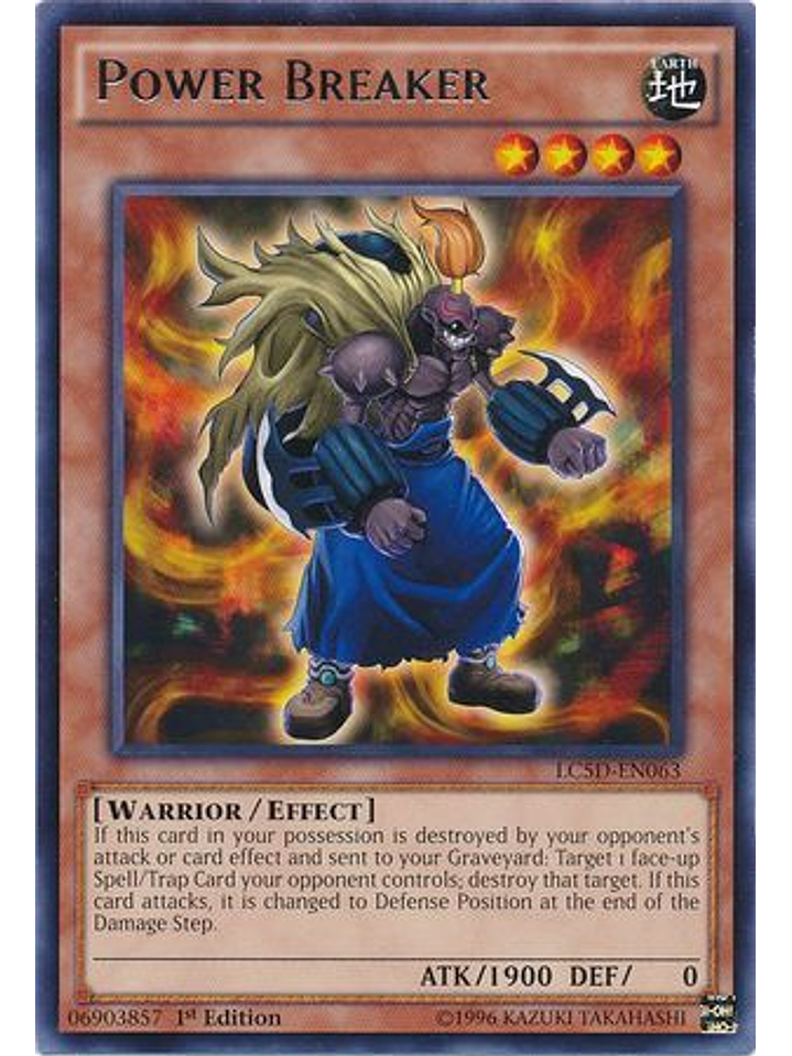 Power Breaker - LC5D-EN063 - Rare 1st Edition 1