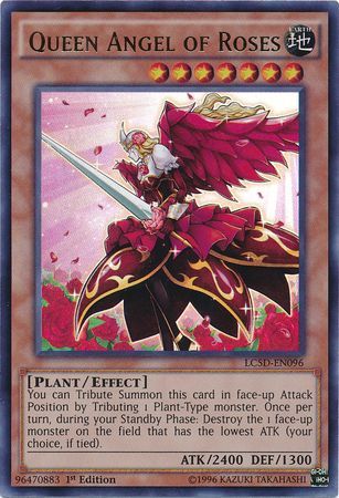 Queen Angel of Roses - LC5D-EN096 - Ultra Rare 1st Edition