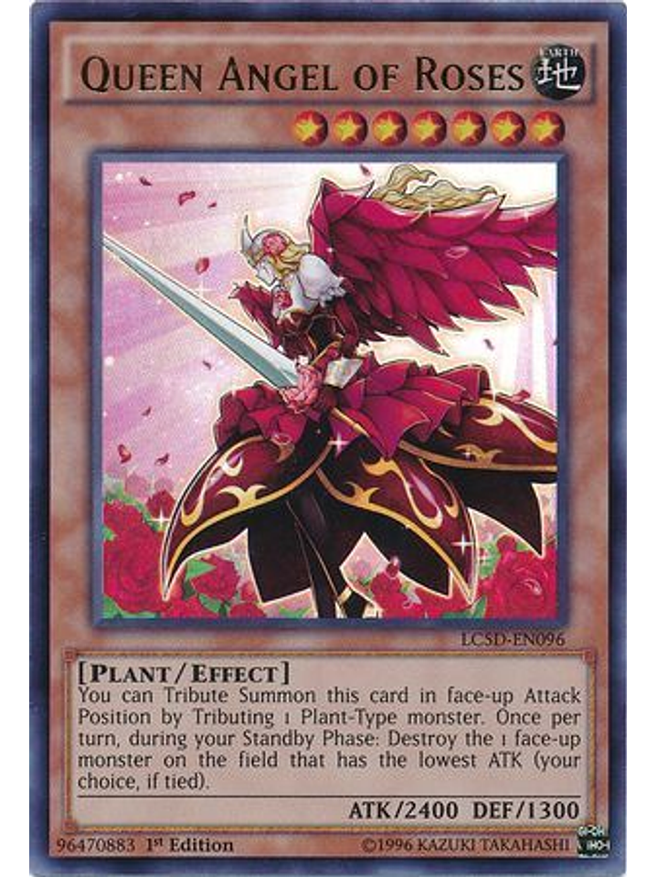 Queen Angel of Roses - LC5D-EN096 - Ultra Rare 1st Edition 1