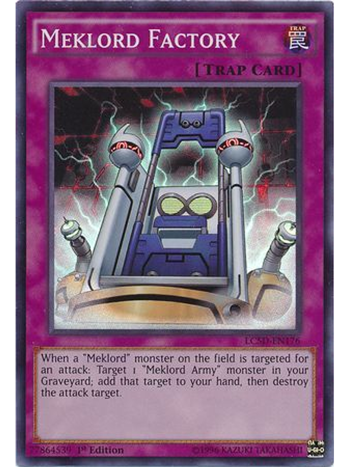 Meklord Factory - LC5D-EN176 - Super Rare 1st Edition 1