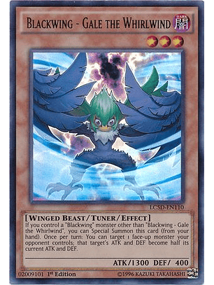 Blackwing - Gale the Whirlwind - LC5D-EN110 - Ultra Rare 1st Edition