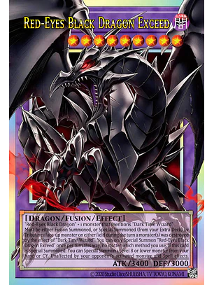 Red-Eyes Black Dragon Exceed (extended art) - BETB-EN036 - Starlight Rare 1st Edition