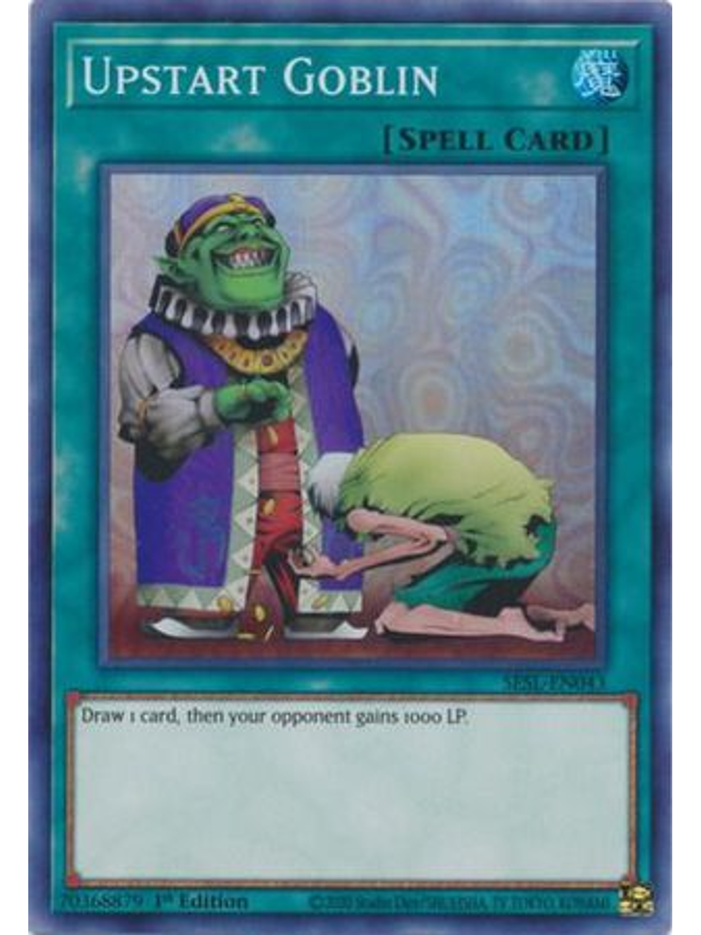Upstart Goblin - SESL-EN043 - Super Rare 1st Edition 1