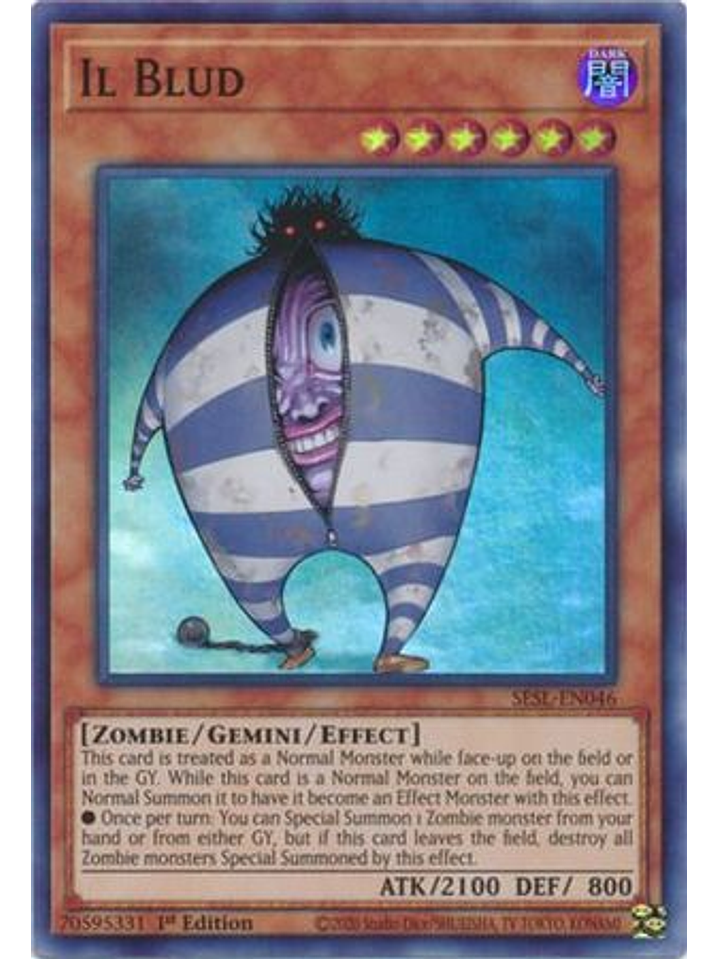 Il Blud - SESL-EN046 - Super Rare 1st Edition 1