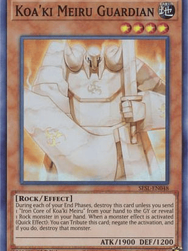 Koa'ki Meiru Guardian - SESL-EN048 - Super Rare 1st Edition