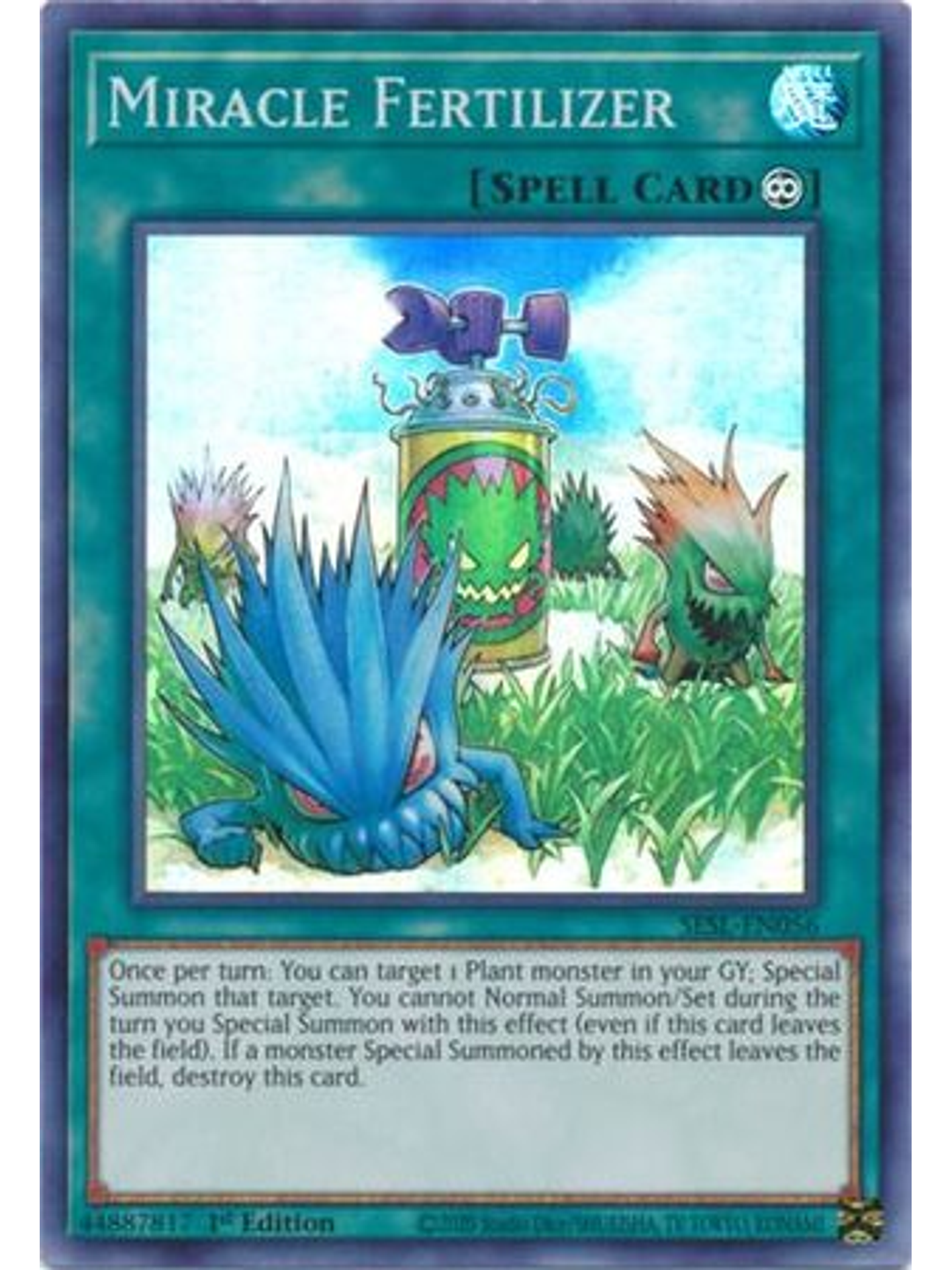 Miracle Fertilizer - SESL-EN056 - Super Rare 1st Edition 1