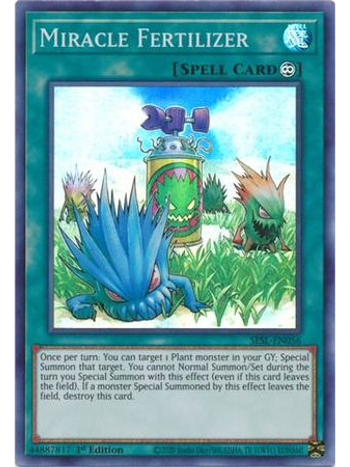 Miracle Fertilizer - SESL-EN056 - Super Rare 1st Edition 1