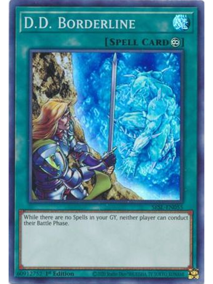 D.D. Borderline - SESL-EN055 - Super Rare 1st Edition 1