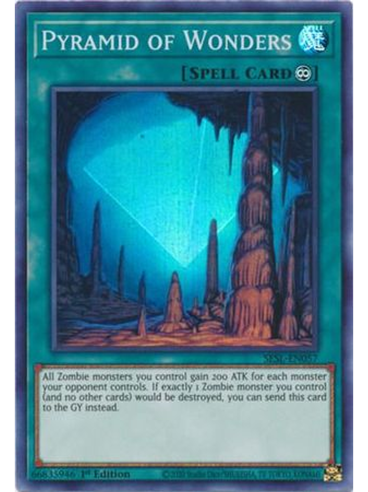 Pyramid of Wonders - SESL-EN057 - Super Rare 1st Edition 1