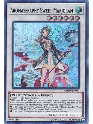 Aromaseraphy Sweet Marjoram - CHIM-EN034 - Super Rare Unlimited