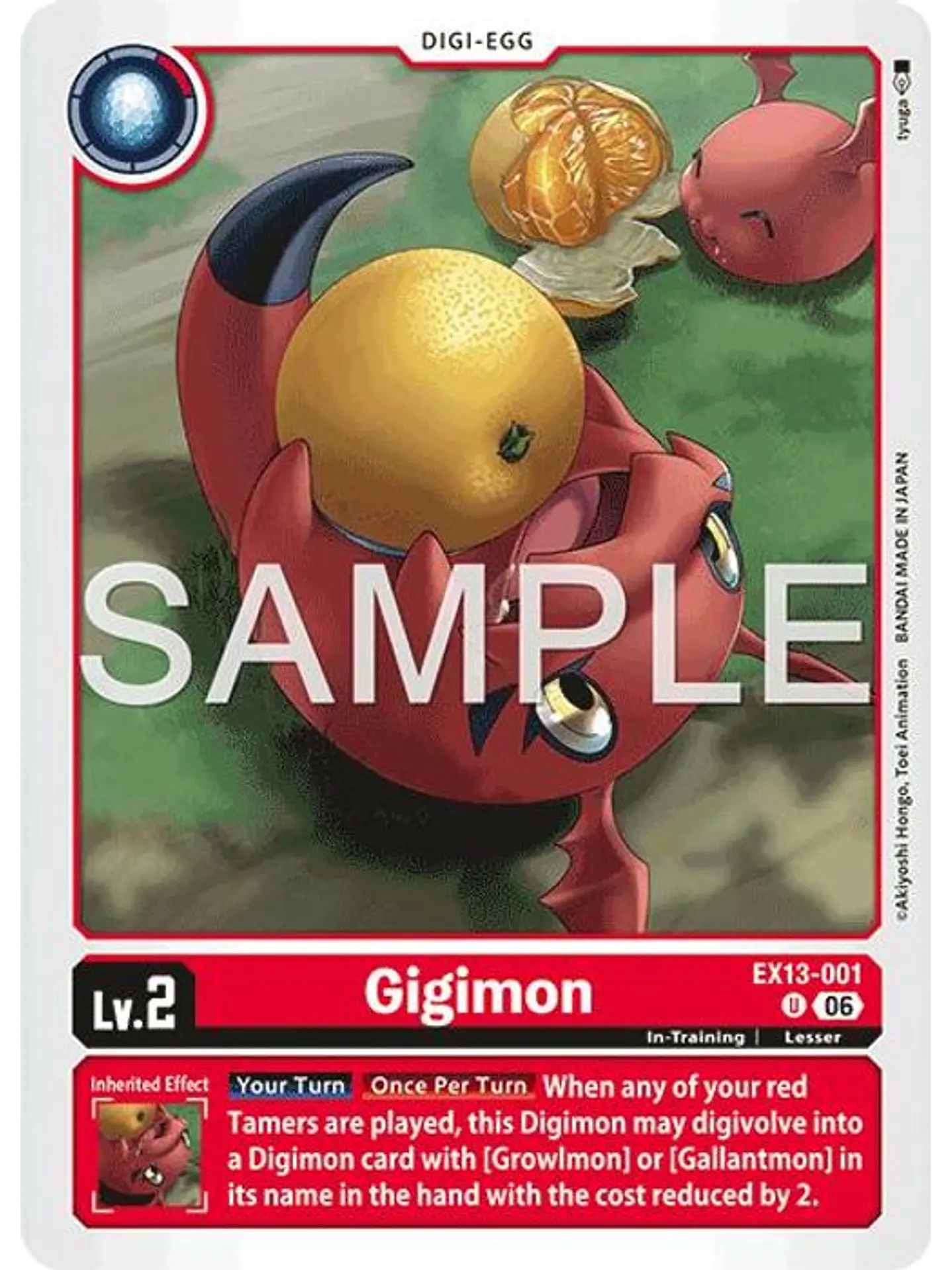 EX13-001 U Gigimon 1