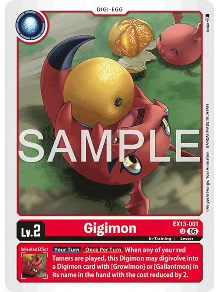EX13-001 U Gigimon 1