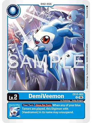 EX13-002 U DemiVeemon