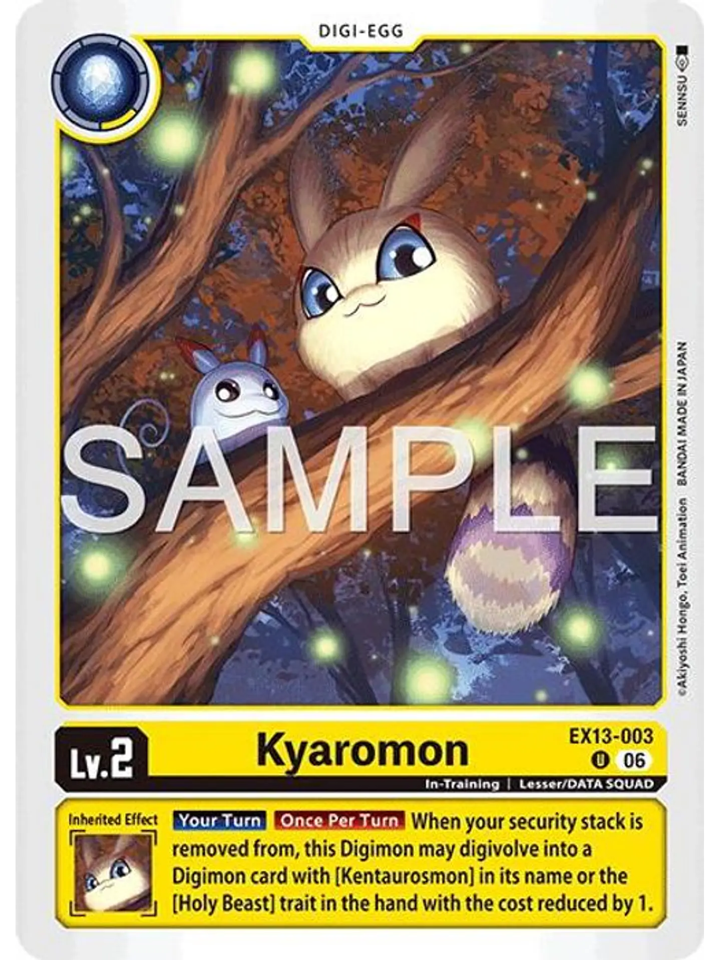 EX13-003 U Kyaromon 1