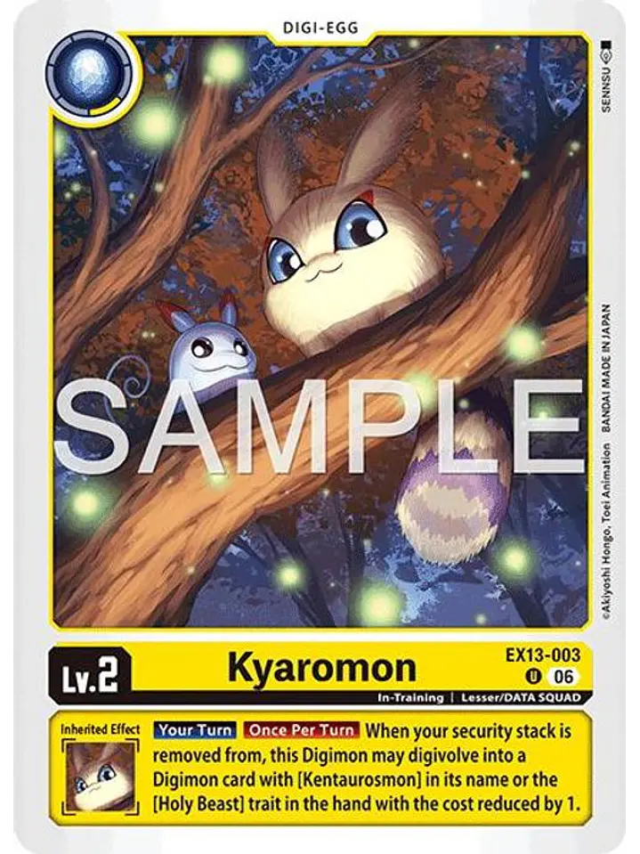 EX13-003 U Kyaromon 1