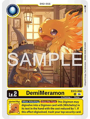 EX13-004 U DemiMeramon