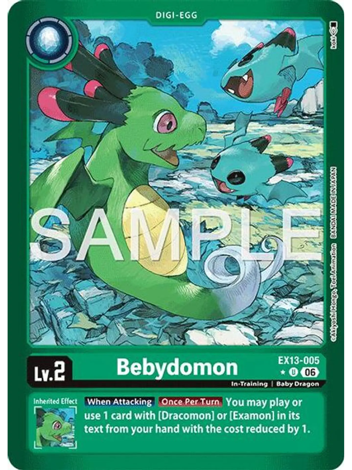 EX13-005 (Limited Foil) Bebydomon 1