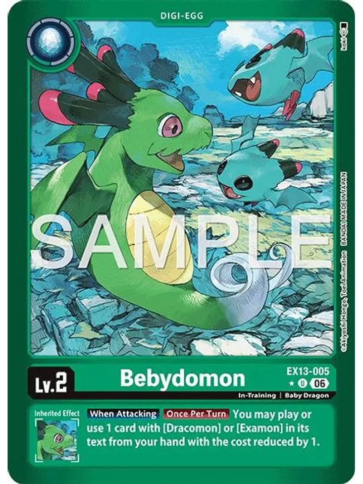 EX13-005 (Limited Foil) Bebydomon 1