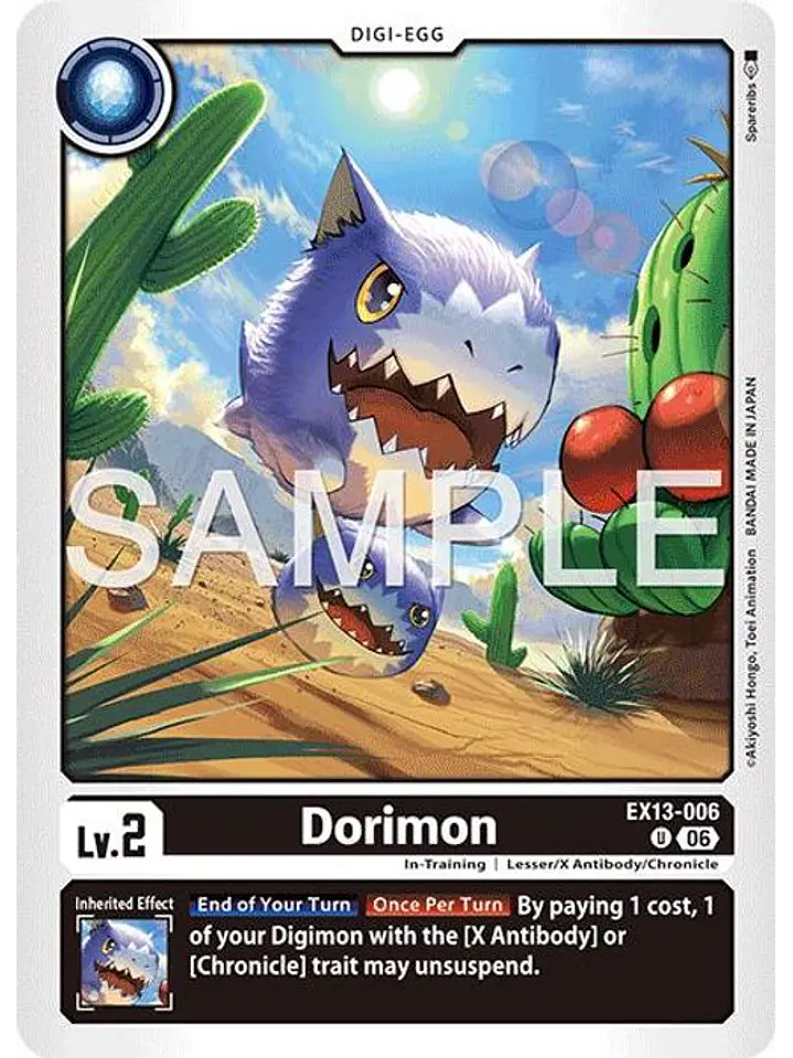 EX13-006 U Dorimon 1