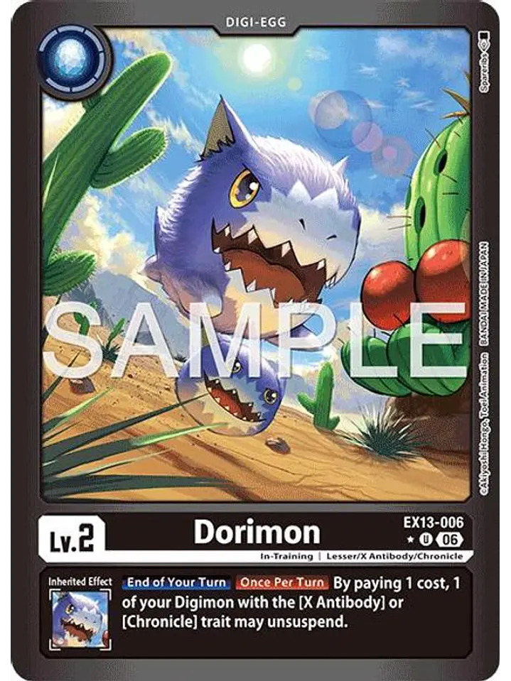 EX13-006 (Limited Foil) Dorimon 1