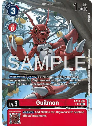EX13-007 (Alternate Art) Guilmon