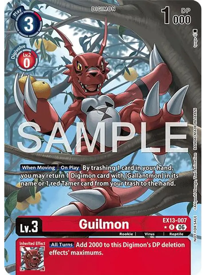 EX13-007 (Alternate Art) Guilmon 1