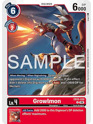 EX13-010 C Growlmon