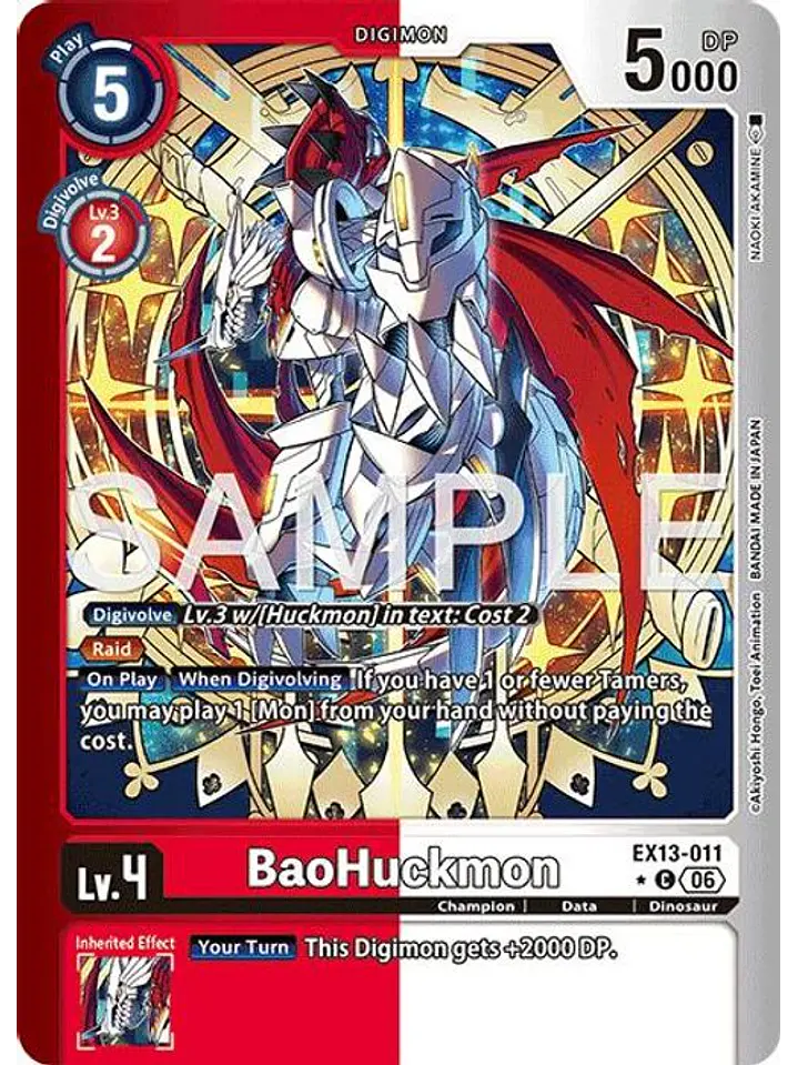 EX13-011 (Limited Foil) BaoHuckmon 1