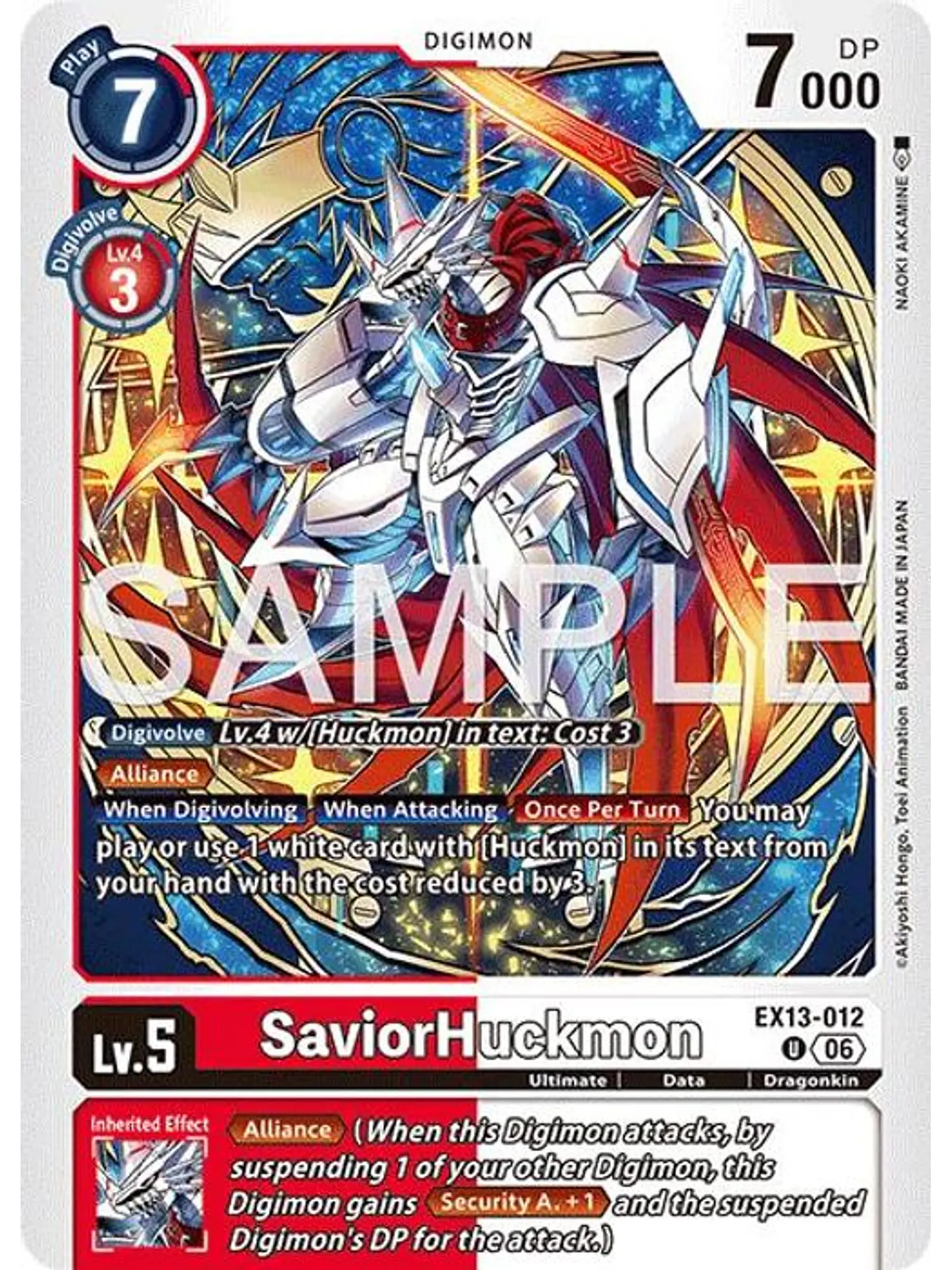 EX13-012 U SaviorHuckmon 1