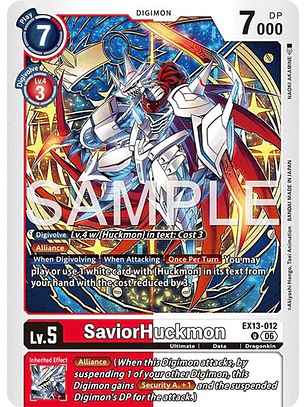EX13-012 U SaviorHuckmon