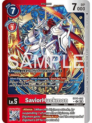 EX13-012 (Limited Foil) SaviorHuckmon