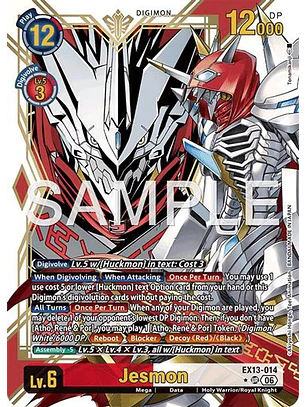 EX13-014 (Alternate Art) Jesmon