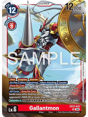 EX13-015 SR Gallantmon